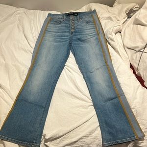 Veronica Beard Jeans size 27/4 with good side stripe!